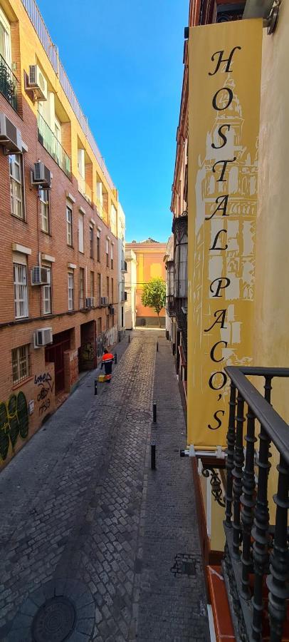 Hostal Paco'S Севилья Экстерьер фото A street in Madrid, Spain